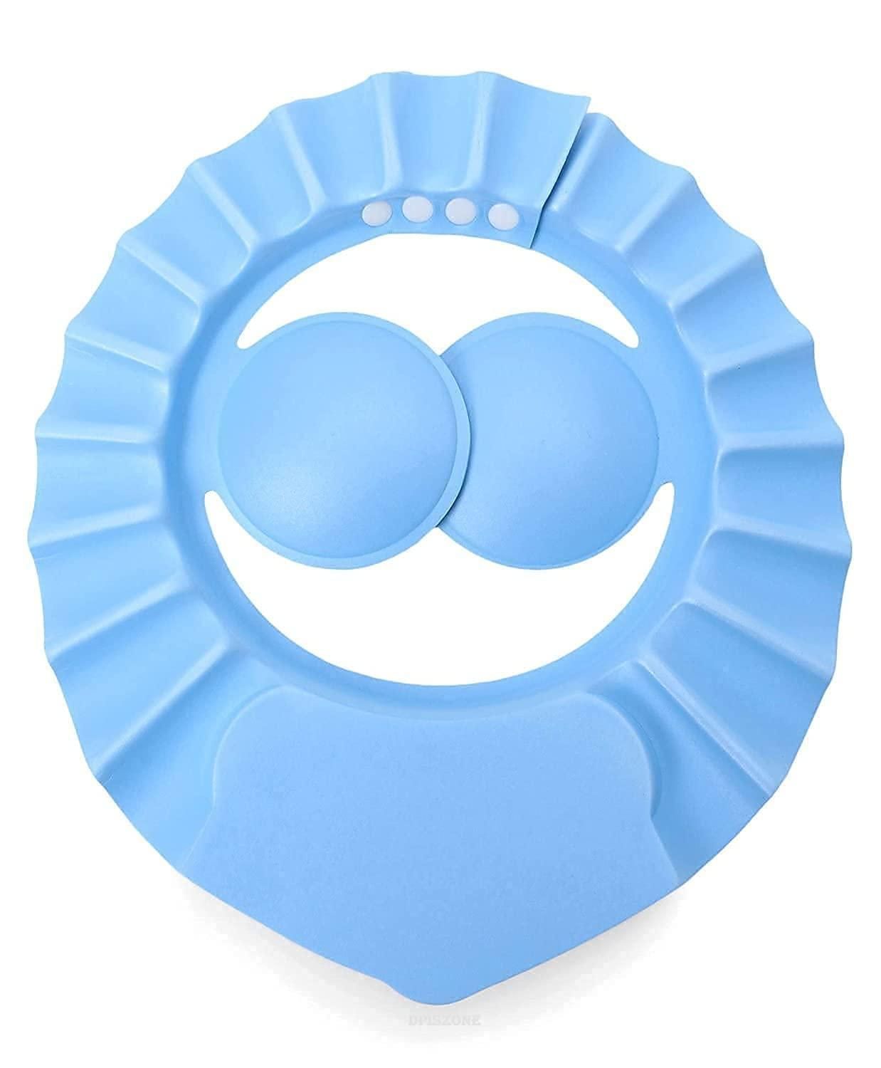 Baby Adjustable Safe Bathing Shower Cap (Pack of 2)